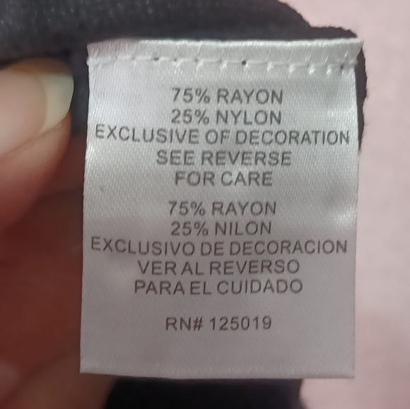 JOSEPH  A. Bkack With Rhinestone Accent Sweater Medium Long Sleeve  NEW - Picture 7 of 7